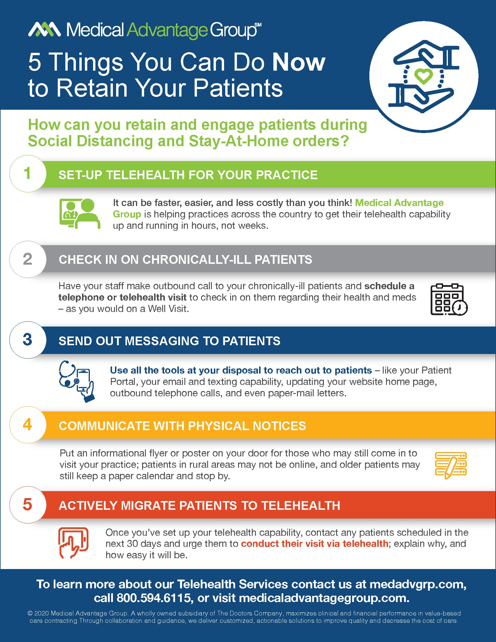 5 things retain patients