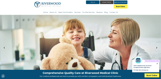 Riverwood Medical Center Website
