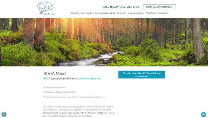 Riva Health Website
