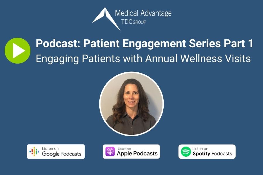 Podcast Graphic: Patient Engagement Series part 1, Annual Wellness Visits
