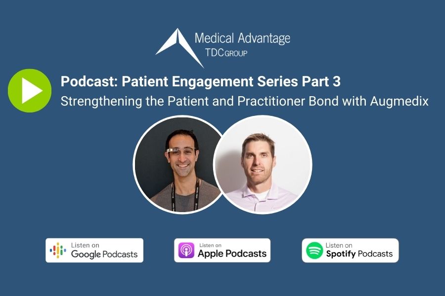 Strengthening the Patient and Practitioner Bond with Augmedix - Podcast Graphic