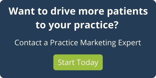 Want to drive more patients to your practice? Contact a practice marketing expert. Start today.