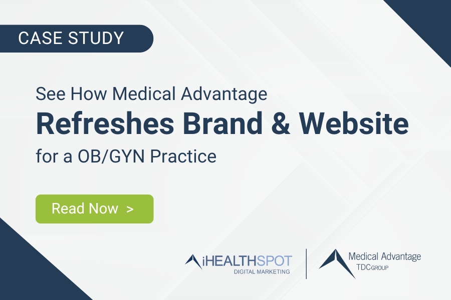 Refreshing a brand and website for a OB/GYN practice