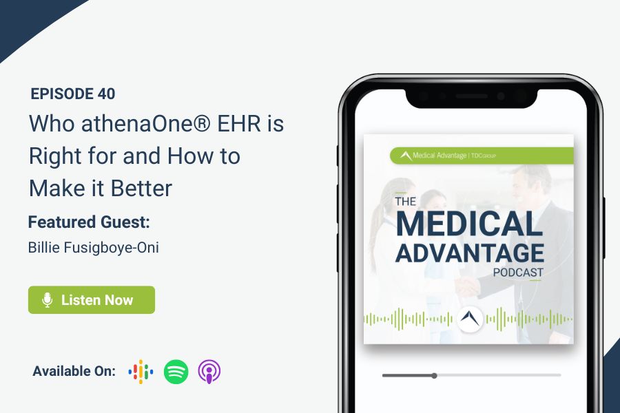 Ep 40 athenaOne EHR Overview